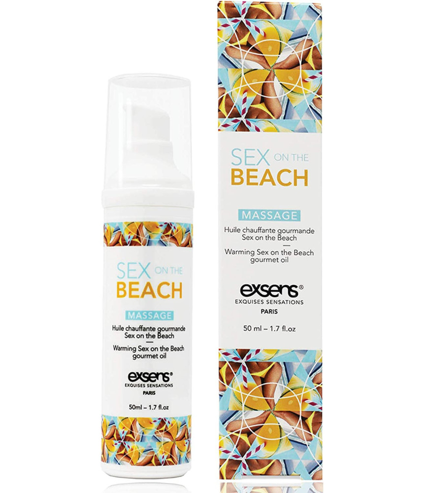 Huile de massage chauffante comestible Sex On The Beach - CC805034